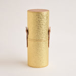 Leather Cosmetics Storage Case - Gold tubbycase